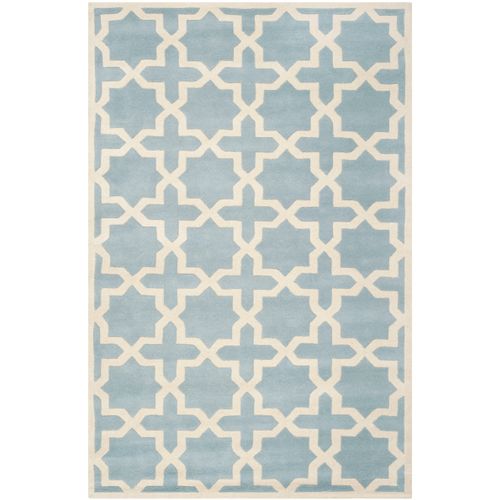 Tapis Chatham 183 X 274 Cm Contemporain Barrow Bleu