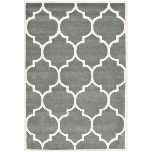 Tapis Chatham 183 X 274 Cm Contemporain Morton Gris