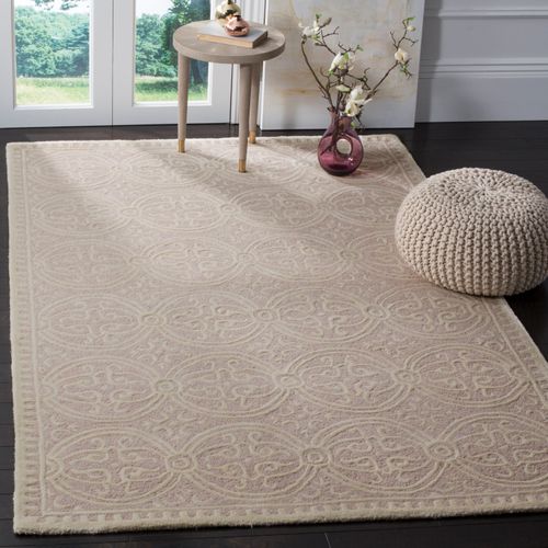 Tapis Cambridge 183 X 274 Cm Médaillon Roby Rose