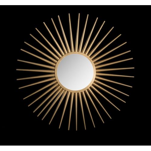 Miroir Kathaleen Or Fer/verre 91 X 3 X 91 Cm