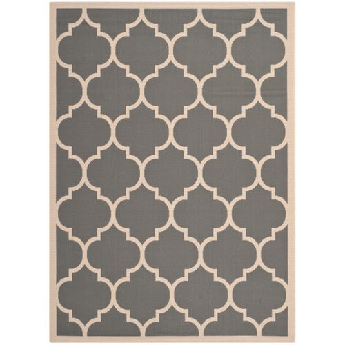Tapis Cour 79 X 152 Cm Treillis Arista Gris