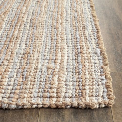 Tapis Fibre Naturelle 76 X 244 Cm Fibre Naturelle Sable Gris