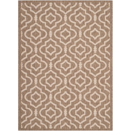 Tapis Cour 122 X 170 Cm Treillis Mykonos Marron