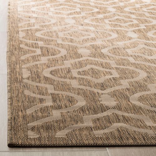 Tapis Cour 201 X 290 Cm Treillis Mykonos Marron