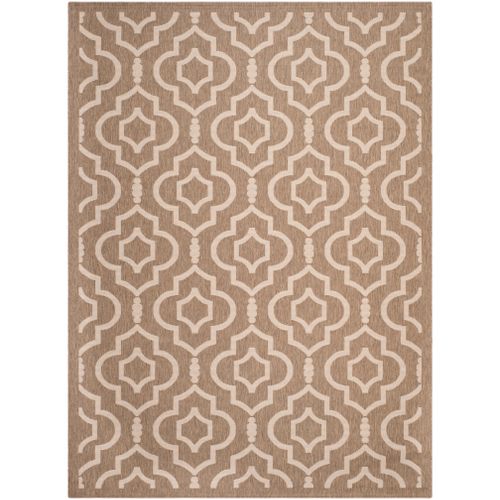 Tapis Cour 201 X 290 Cm Treillis Mykonos Marron