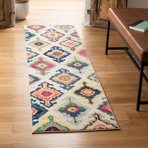 Tapis Monaco 66 X 244 Cm Bohème Chic Salé Beige