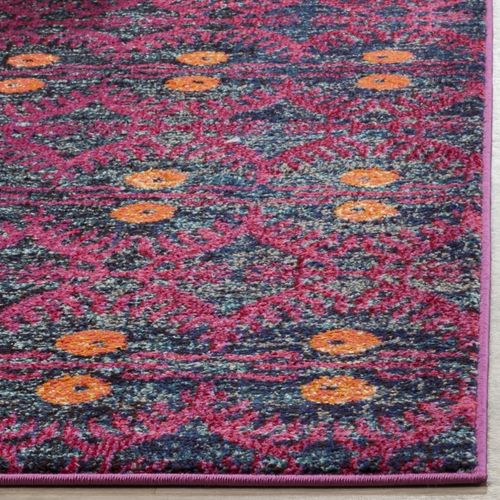 Tapis Monaco 122 X 170 Cm Bohème Chic Greta Rose
