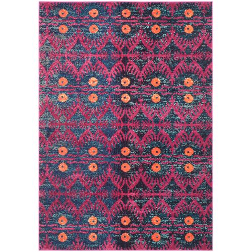 Tapis Monaco 122 X 170 Cm Bohème Chic Greta Rose