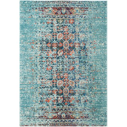 Tapis Monaco 122 X 170 Cm Bohème Chic Almeria Bleu