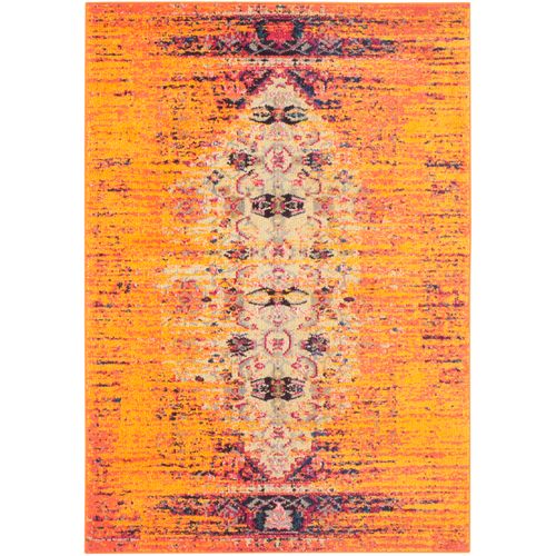 Tapis Monaco 122 X 170 Cm Bohème Chic Silvia Orange