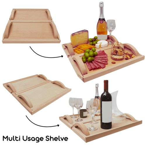 Multishel230 Clayette Multi-usage En Bois Pour Cave à Vin Lecepage Agcv230vn2z1d - Agcv240vn1z1d