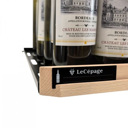 Flatshel200 Étagère Métallique Plate Fronton Bois Pour Lecepage  Agcs200vn2z2d