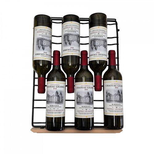 Wireshel200 Etagère En Fil Ondulé Fronton Bois Pour Lecepage Agcs200vn2z2d