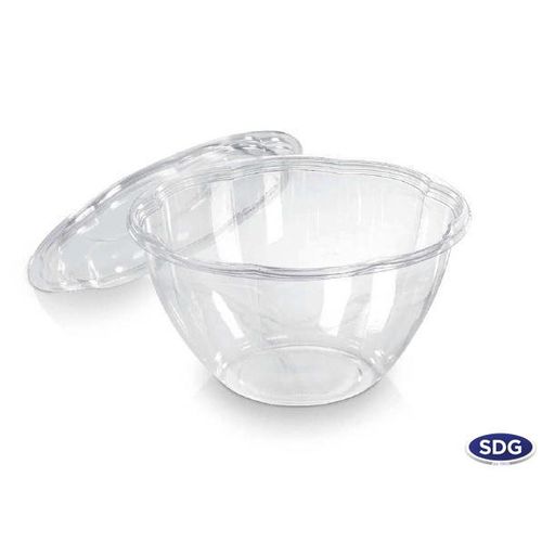 Bol Boule Transparent En Pla 950 Ml - Lot De 50 - Sdg