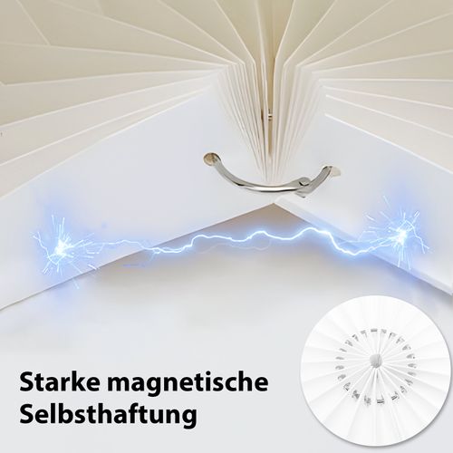 Suspension Vintage à 3 Lumières – Abat-jour En Papier (sans Ampoule)