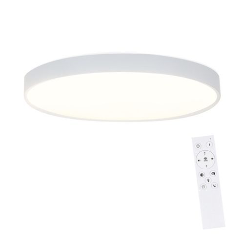 LED Plafonnier à Intensité Variable Ip44 37 X 2,5 Cm