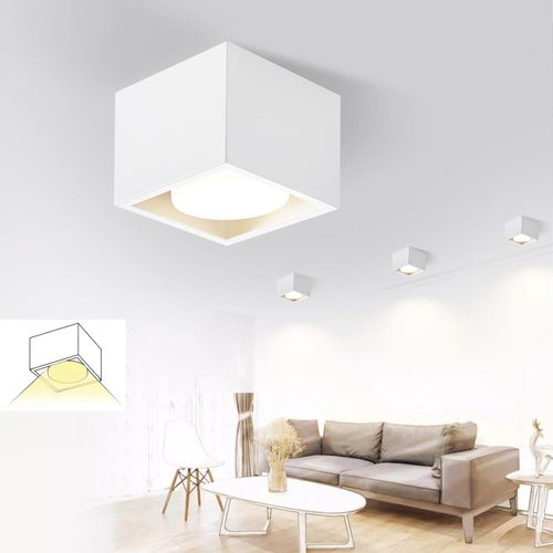 Spots De Plafond 1 Flamme, Spot De Plafond Moderne Gx53, Pivotant