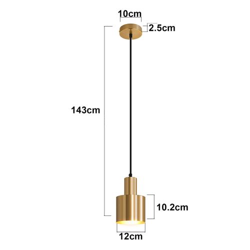 Suspension Table à Manger Suspendue Vintage Salle à Manger 1 Flamme à Manger Or Design Moderne E27