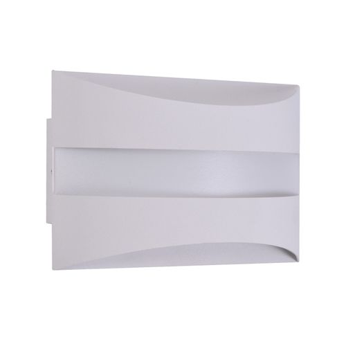 Applique Murale LED Intérieur Blanche, Design Moderne 5w 3000k Blanc Chaud, Éclairage Haut Et Bas