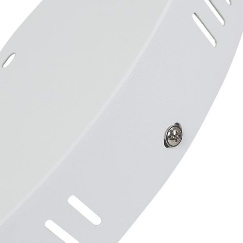 Plafonnier LED Noir Et Blanc Moderne, Lampe 24w Design 54cm, 3000k Blanc Chaud