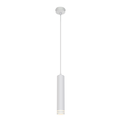Lampe Suspendue Cylindre Gu10 En Aluminium, Design Moderne 1 Lumière, Réglable En Hauteur Déco