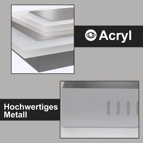 Plafonnier LED : Lampe De Salon 30 Cm, Dimmable 23 W, Moderne Avec Télécommande Pour Chambre