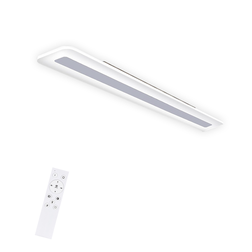 Plafonnier LED 23w 60cm Dimmable Télécommande Blanc Moderne Bureau Salon