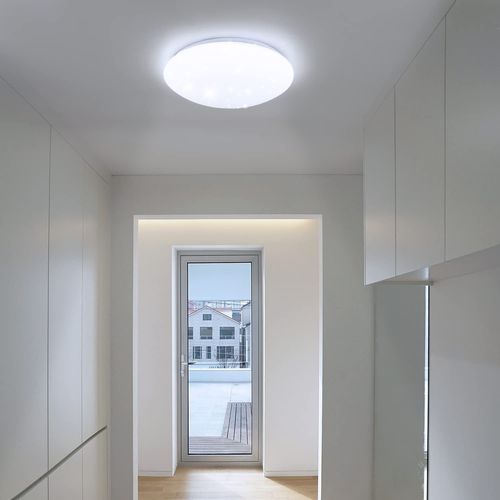 Plafonnier LED 37w 28cm Ciel Étoilé Dimmable Télécommande Enfant