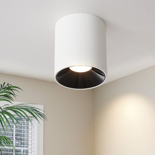 Spot 3000 K 7 W LED En Saillie, Blanc, Rond, Moderne, Blanc Chaud, Spot De Plafond Plat, Plafonnier