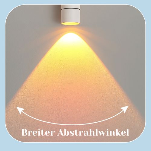 Spot LED Lampe Coucher De Soleil Pivotant à 350° Chambre Moderne Intérieur