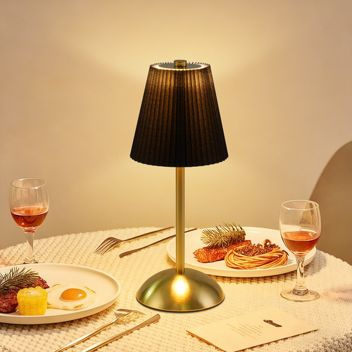 Lampe De Table Sans Fil Lot De 2 - Lampe Chevet LED Tactile Dimmable, USB Rechargeable