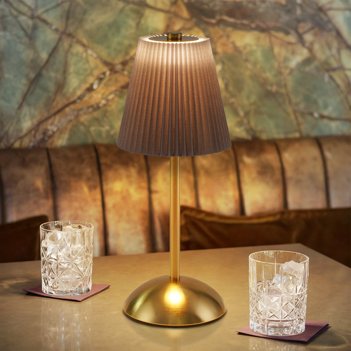 Lampe De Table Sans Fil Lot De 2 - Lampe Chevet LED Tactile Dimmable, USB Rechargeable