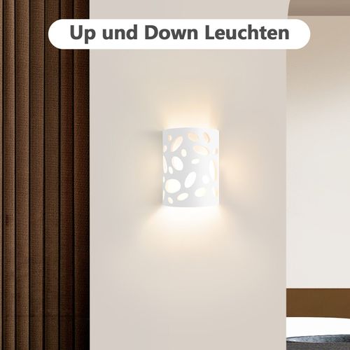 Applique Murale D'intérieur  Pour Couloir Éclairage Vers Le Haut Et Vers Le Bas Design Moderne E14