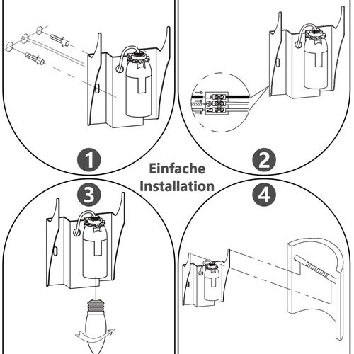 Applique Murale D'intérieur  Pour Couloir Éclairage Vers Le Haut Et Vers Le Bas Design Moderne E14