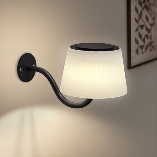 Applique Murale D'intérieur à Piles : 2 Appliques Murales LED à Intensité Variable Avec Interrupteur