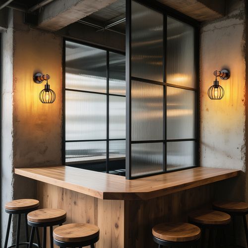 Applique Murale Salon Vintage Bois : Applique Avec Interrupteur Éclairage Mural Noir Au