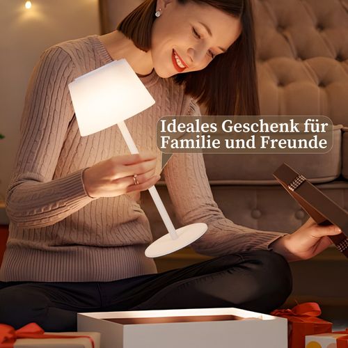 Lampe De Chevet Sans Fil à LED, Tactile, à Intensité Variable, Rechargeable Par USB