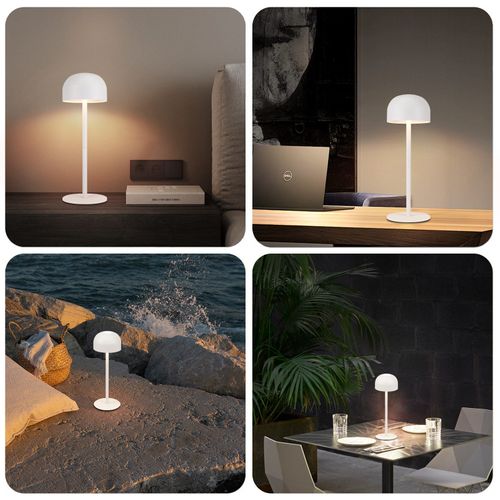 Lot De 2 Lampes De Table LED Sans Fil : Lampe De Table Tactile à Intensité Variable