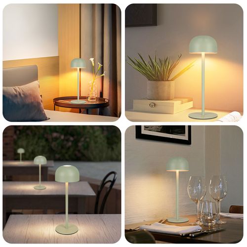 Lampe De Table LED Sans Fil, Lot De 2 : Lampe De Table Tactile à Intensité Variable