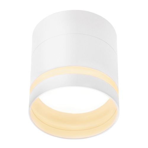 Spot LED En Saillie Blanc Spot De Plafond 5w Acrylique Blanc Chaud Spot En Saillie Avec Gx53 3000k