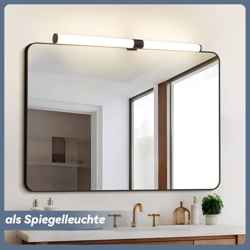 Lampe De Miroir De Salle De Bain  LED 8 W 60 Cm, Avec Pince, Étanche Ip44 4 000 K
