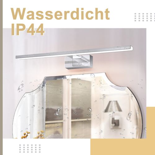 Lampe Miroir LED  Pour Salle De Bain, Applique Murale 12 W, 4 000 K, 60 Cm