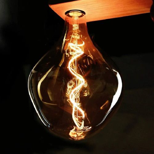 1 Ampoule LED Grande Taille E27 3 W, Lampe à Incandescence Irrégulière De Forme Inhabituelle