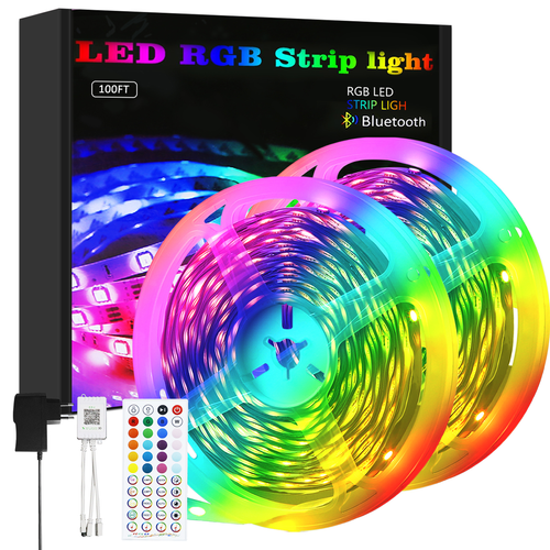 Bande LED 20 M Ruban LED Autocollant Pour Décoration De Fête De Jeu Bande Rvb Éclairage De Fond TV