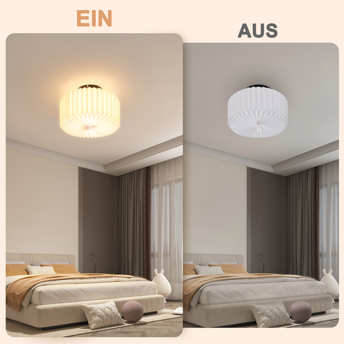 Plafonnier Salon Plafonnier Vintage - Lampe De Cuisine Blanche Abat-jour Papier Design G9