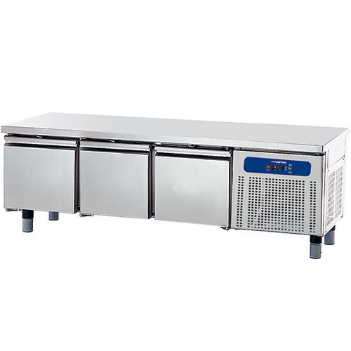 Soubassement Réfrigéré Avec 3 Tiroirs 1/1 Pour Appareils De Cuisson, L1800 Mm -