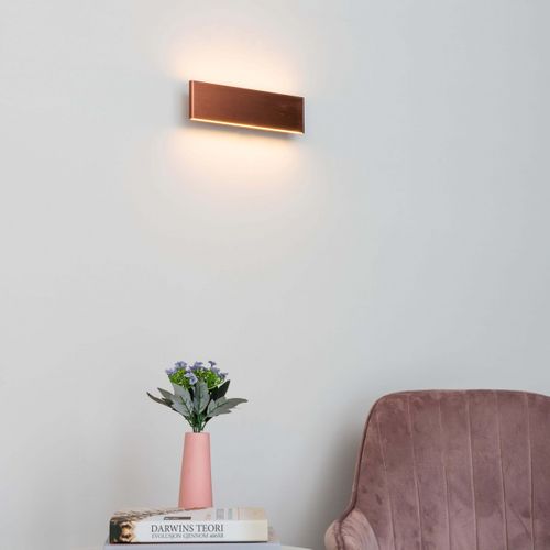 Applique Murale LED Cuivre En Aluminium Brossé - Cruise