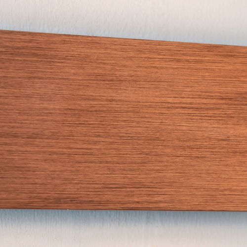 Applique Murale LED Cuivre En Aluminium Brossé - Cruise