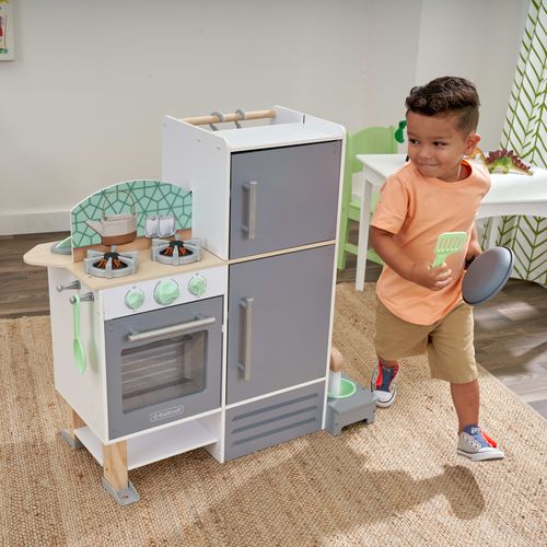 Cuisine Et Buanderie 2-en-1 Pour Enfants - 10 Accessoires Inclus