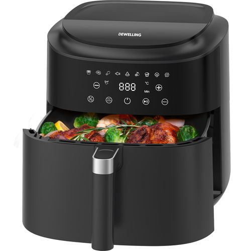 Friteuse à Air Chaud Af80d10-1, 9l Airfryer, 9 Programmes, 2350w